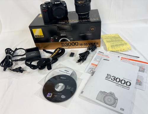 Nikon d3000 fotocamera reflex - d3000,